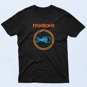Fishbone Graphic Band T-Shirt Vintage Rock Tee 78